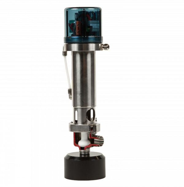 Vanne aseptique EBX à clapet monobloc PTFE